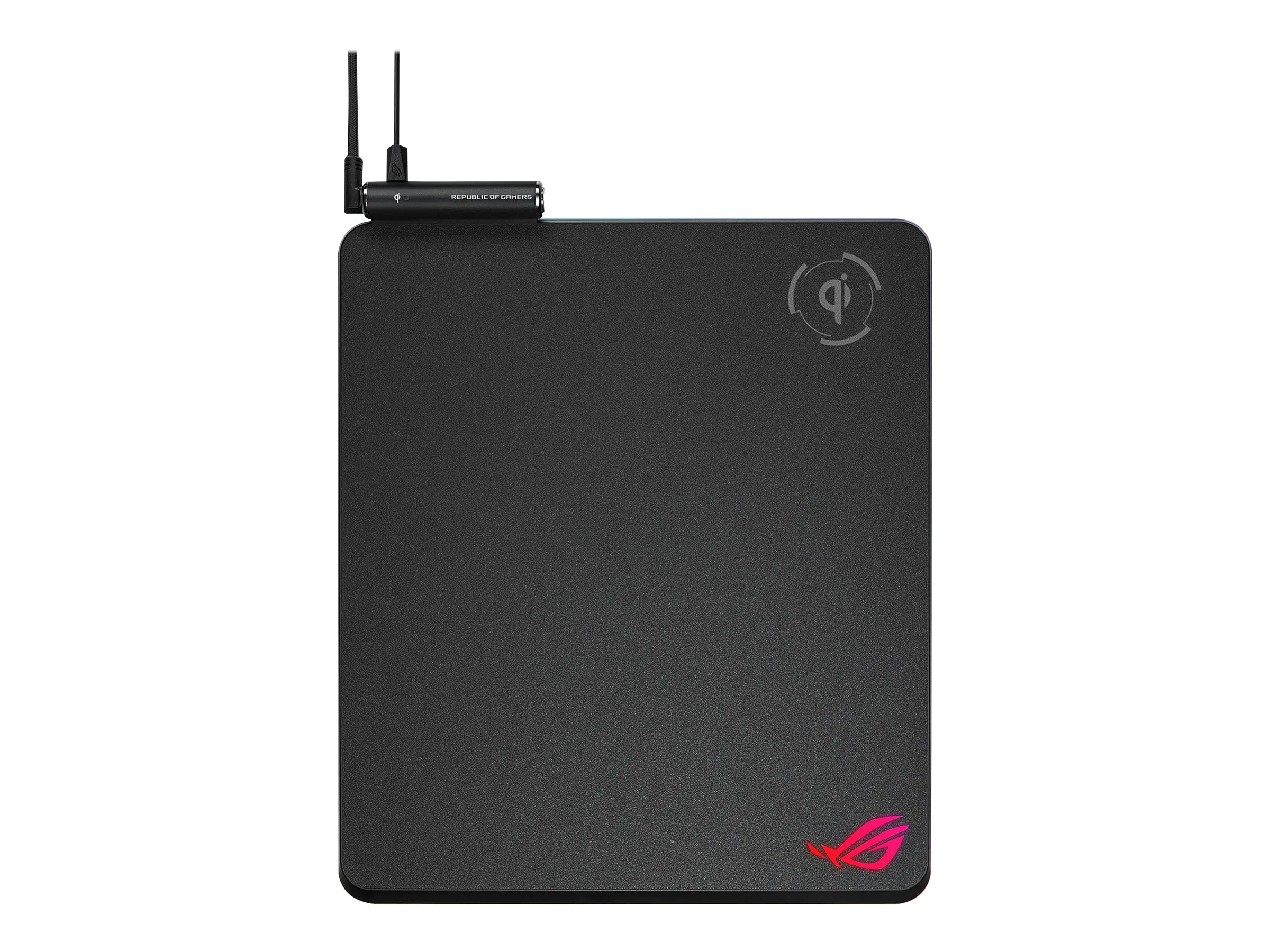ASUS ROG Balteus Qi - Mauspad - für ROG Strix G15; ROG Zephyrus Duo 15 SE; ROG Zephyrus G14; TUF505; ZenBook 13; 14
