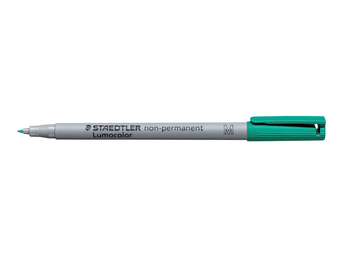 STAEDTLER Lumocolor 315 - Filzstift - nicht dauerhaft - Grün - 1 mm - Mittel (Packung mit 10) 315-5