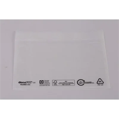 DOCUFIX Lieferscheintaschen eco Kunststoff DIN lang 1.000 St. 2FVDO335112PCR
