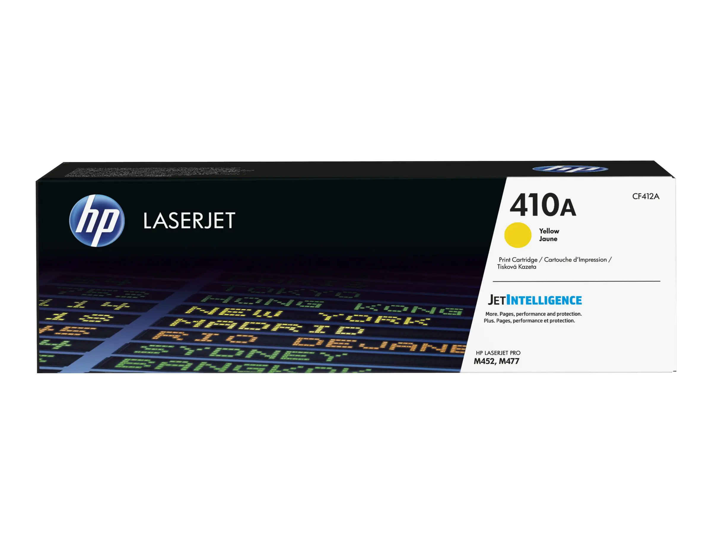 HP 410A - Gelb - Original - LaserJet - Tonerpatrone (CF412A) - für Color LaserJet Pro M452, MFP M377, MFP M477 HP 410A - Gelb - Original - LaserJet - Tonerpatrone (CF412A) - für Color LaserJet Pro M452, MFP M377, MFP M477