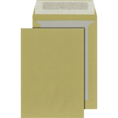MAILmedia Papprückwandtasche DIN C5 ohne Fenster 90g/m² mit Haftklebung Natronpapier braun 250 St./Pack. MAILmedia Papprückwandtasche DIN C5 ohne Fenster 90g/m² mit Haftklebung Natronpapier braun 250 St./Pack.