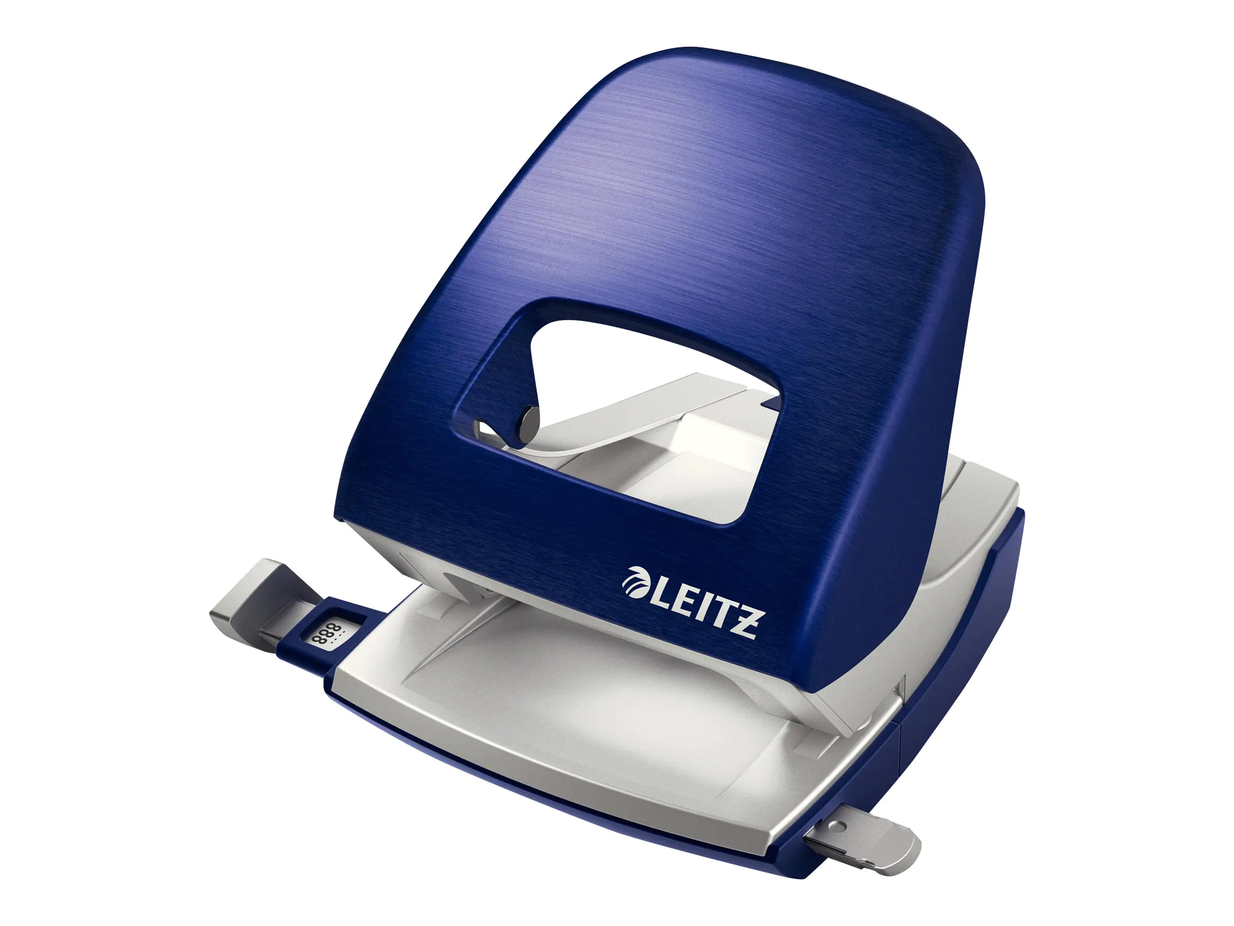 Leitz Locher NeXXt Style 50060069 30Bl Metall titan blau