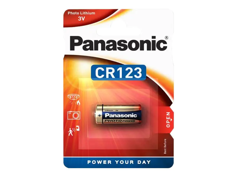 Panasonic Photo Power CR-123AL - Batterie CR123 - Li Panasonic Photo Power CR-123AL - Batterie CR123 - Li