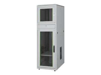 Digitus Professional Industrial PC Cabinet DN-19 36U-6/8-PC-1 - Schrank Netzwerkschrank - RAL 7035 - 36U - 48.3 cm (19")
