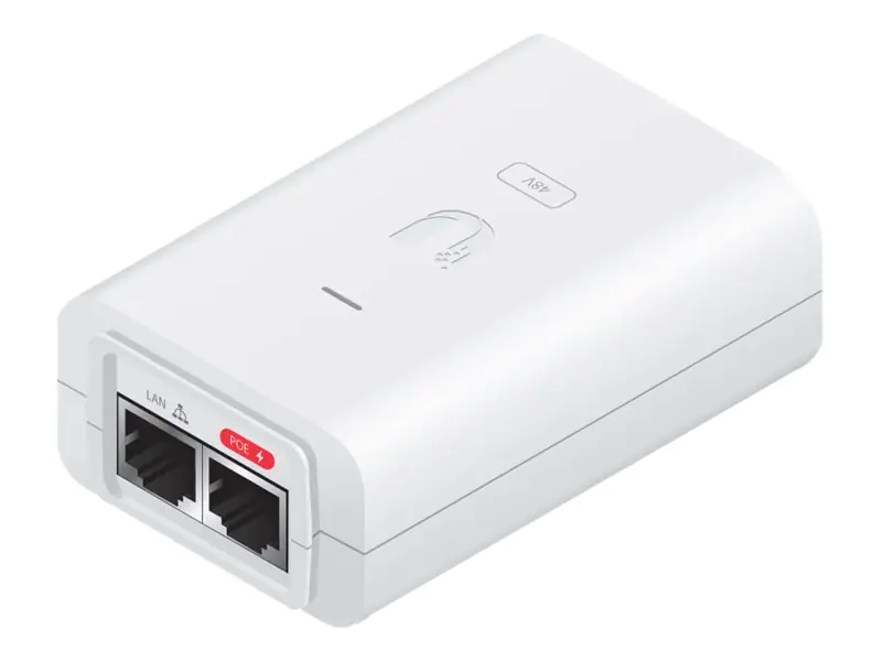 UbiQuiti Networks POE-24-24W-G-WH - Power Injector - Wechselstrom 100-240 V - 24 Watt