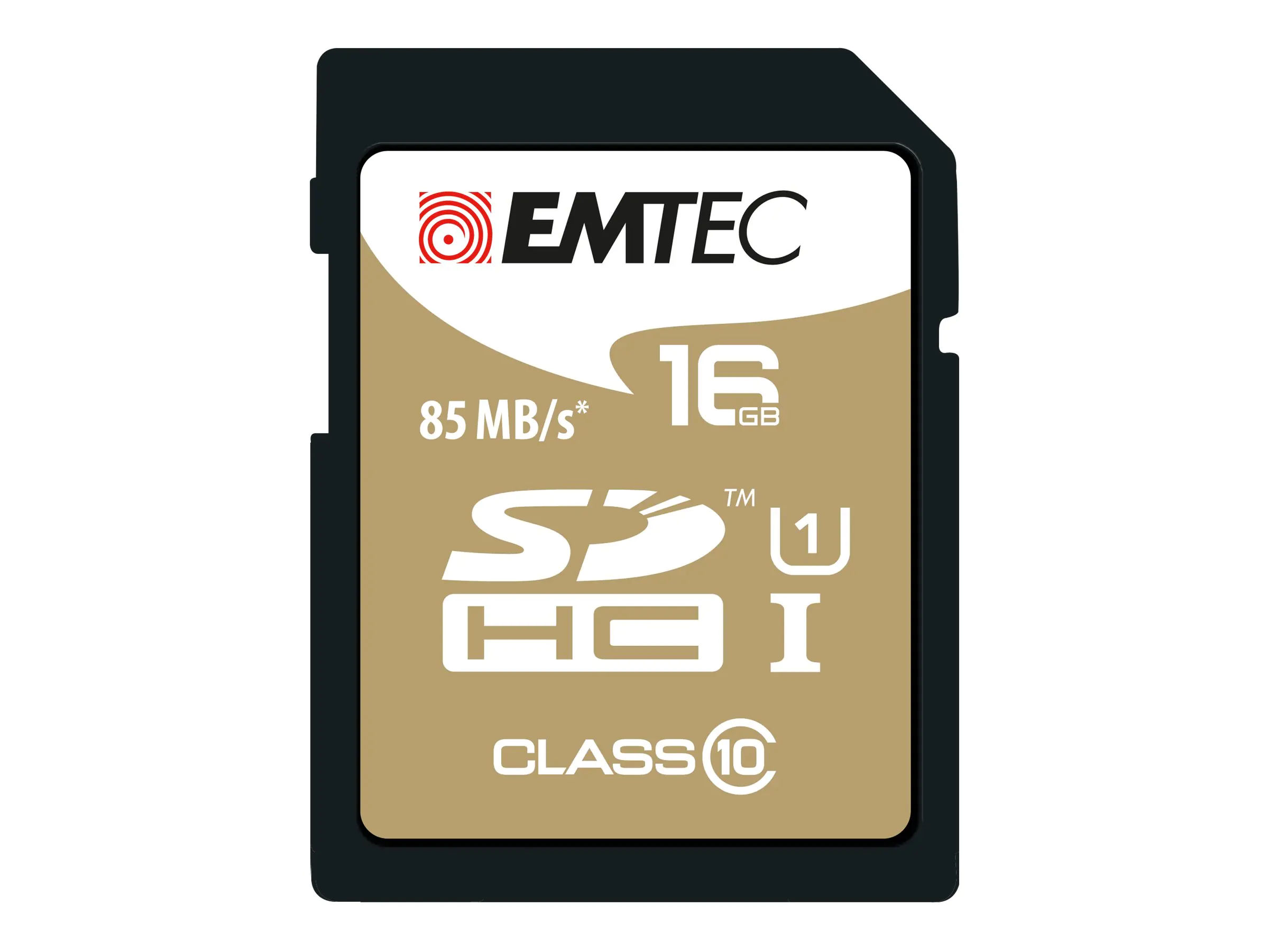 EMTEC Gold+ - Flash-Speicherkarte - 16 GB - Class 10 - SDHC
