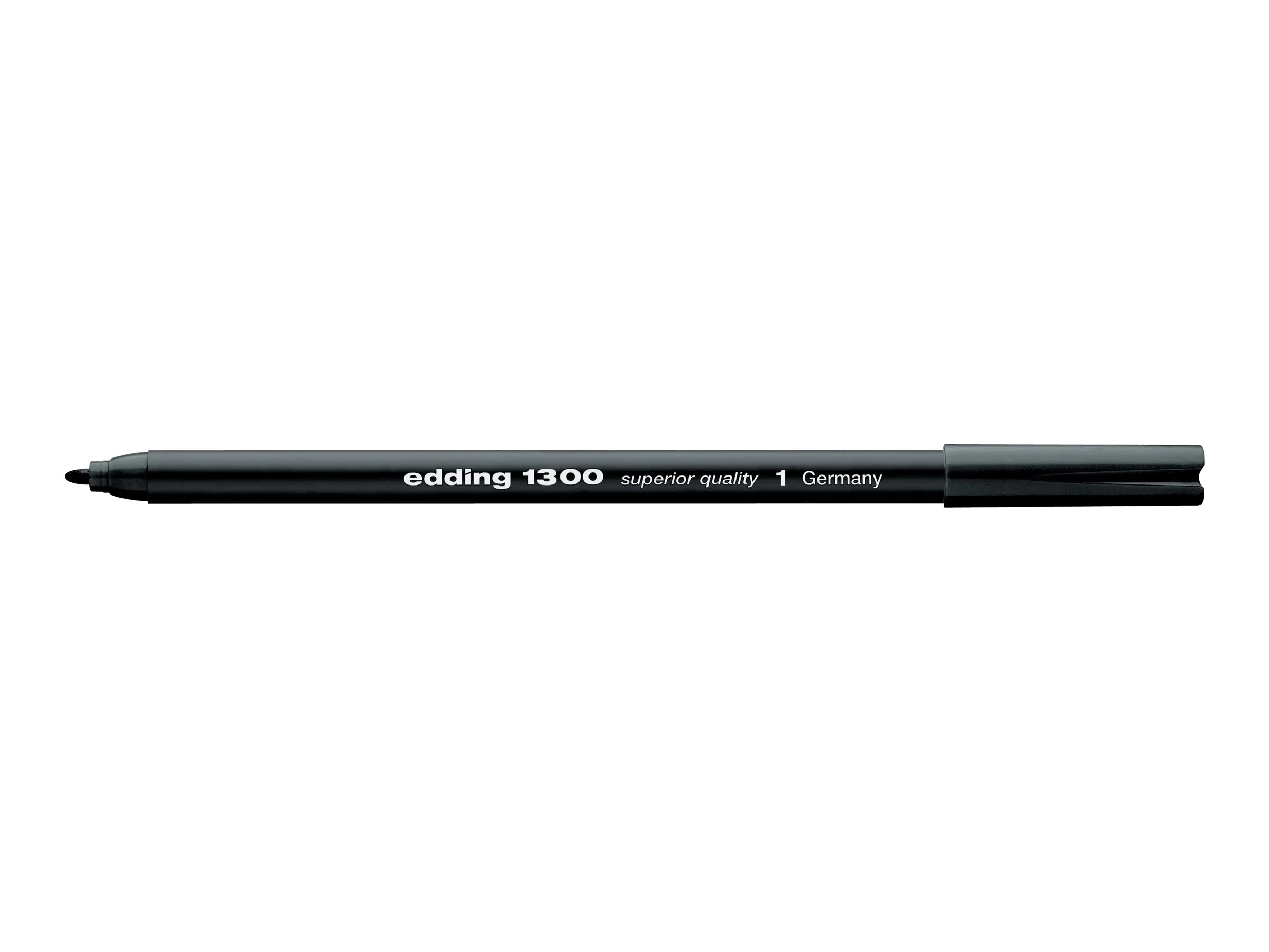 EDDING 1300 - Filzstift - Schwarz - wasserbasierte 4-1300001