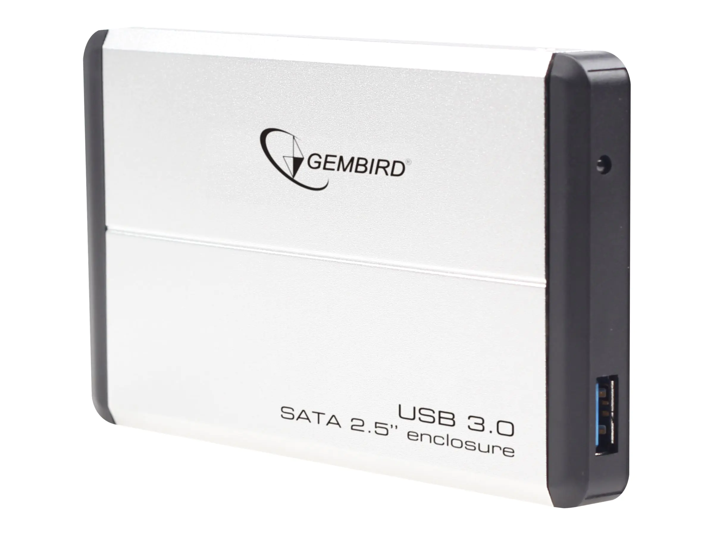 Gembird - Speichergehäuse - 2.5" (6.4 cm) - SATA 3Gb/s - USB 3.0 - Silber