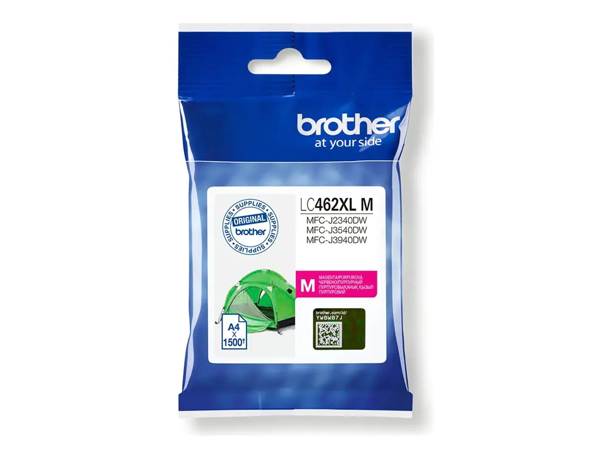 Brother LC462XLM - Hohe Ergiebigkeit - Magenta - original - Tintenpatrone - für Brother MFC-J2340DW, MFC-J3540DW, MFC-J3940DW