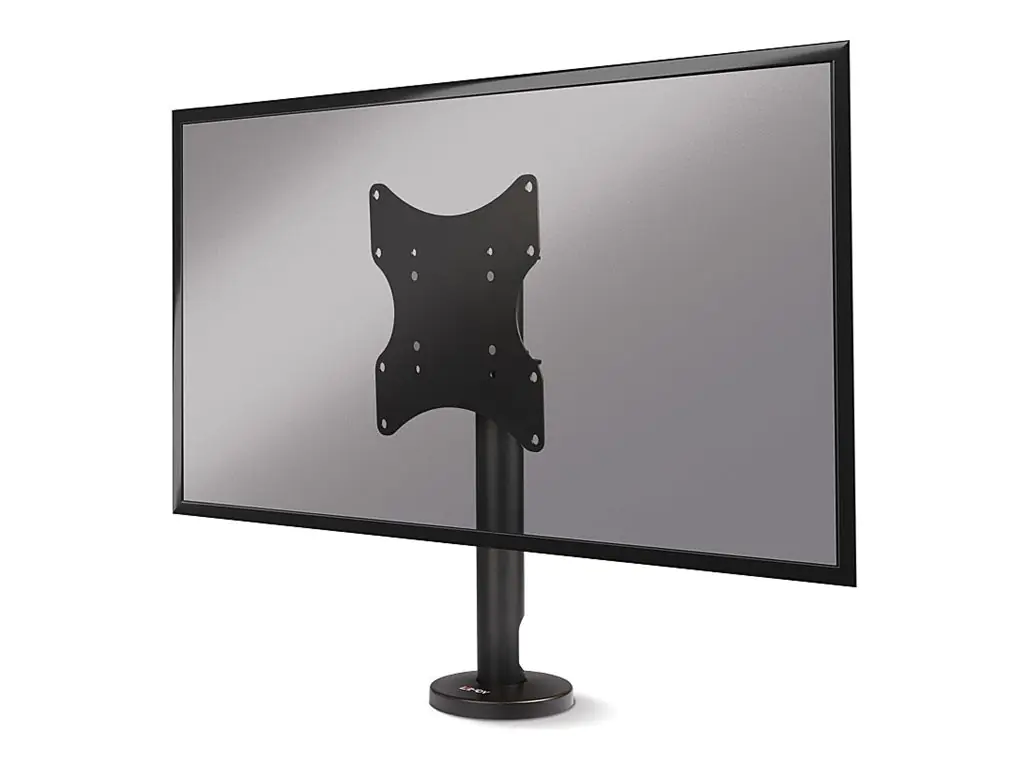 Lindy Befestigungskit - fest - für LCD-TV / gekrümmter LCD-TV - Stahl - Schwarz - Bildschirmgröße: 58.4-109.2 cm (23"-43") 40971
