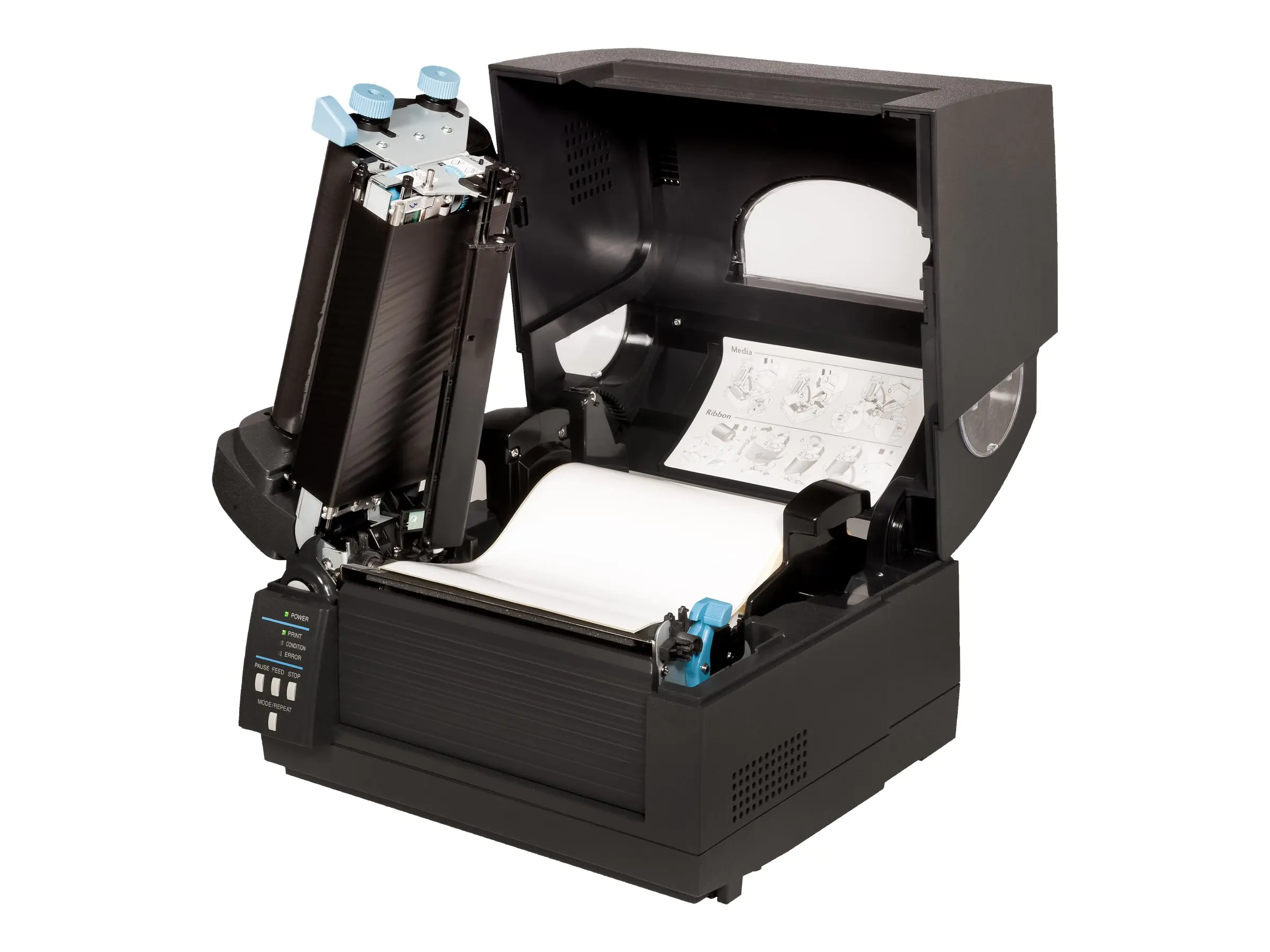 Citizen CL-S6621 - Etikettendrucker - Thermodirekt / Thermotransfer - Rolle (17,8 cm) - 203 dpi - bis zu 150 mm/Sek. - USB 2.0, seriell - Cutter - Schwarz