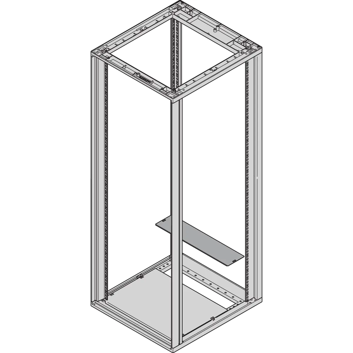 SCHROFF COVER PLATE F.BASE