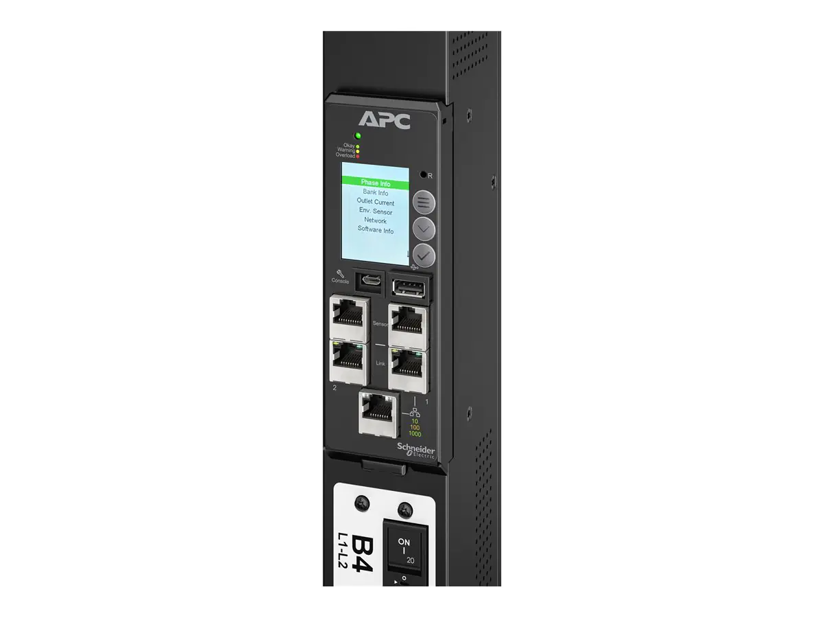 APC NetShelter Rack PDU Advanced - Stromverteilungseinheit APDU9640NMC3