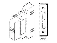 Cisco Serieller Adapter - RJ-45 (W) zu DB-25 (M)