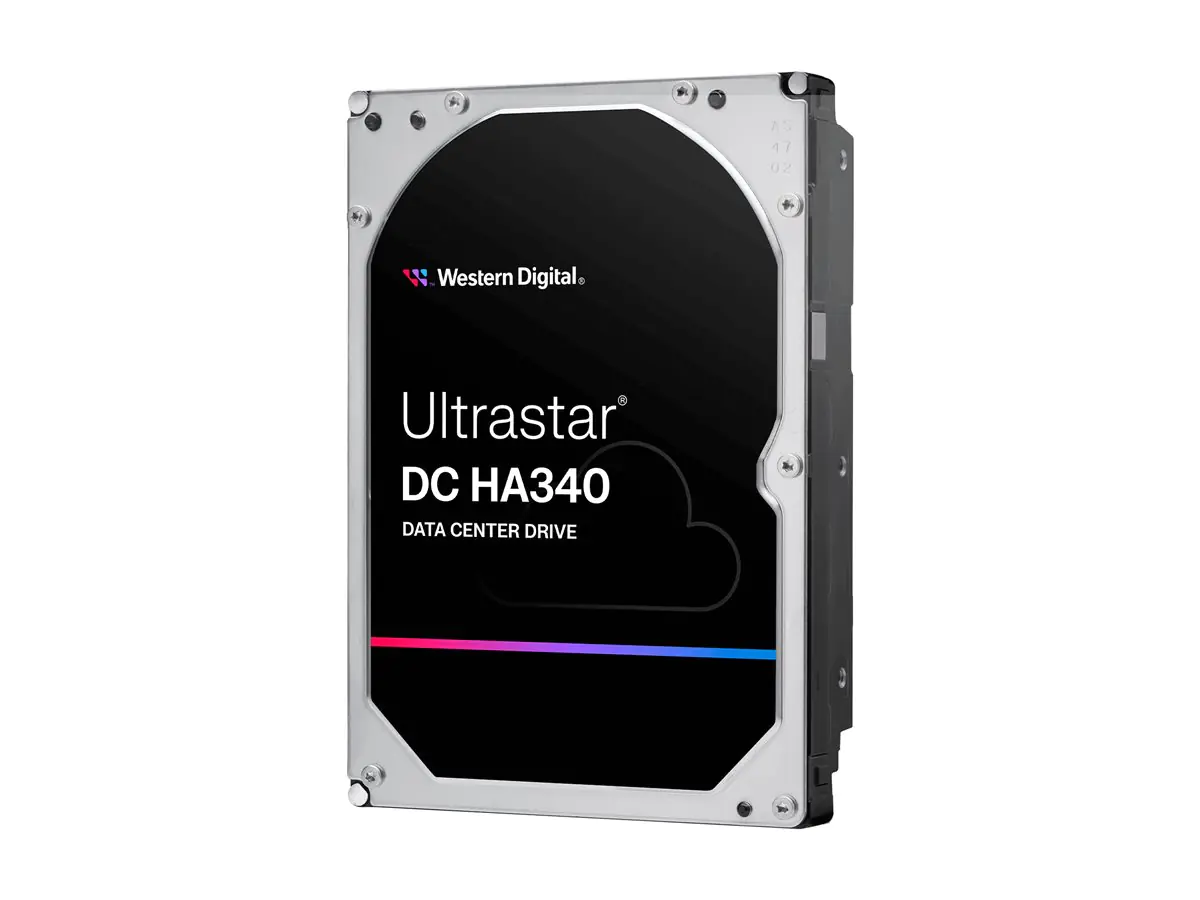 WD Ultrastar DC HA340 WUS721210BLE6L4 - Festplatte - Rechenzentrum - 10 TB - intern -