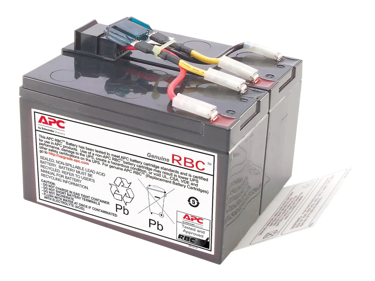 APC Replacement Battery Cartridge #48 - USV-Akku - 1 x Batterie - Bleisäure - für P/N: SMT750, SMT750C, SMT750I, SMT750IC, SMT750TW, SMT750US, SUA750ICH-45, SUA750-TW APC Replacement Battery Cartridge #48 - USV-Akku - 1 x Batterie - Bleisäure - für P/N: SMT750, SMT750C, SMT750I, SMT750IC, SMT750TW, SMT750US, SUA750ICH-45, SUA750-TW