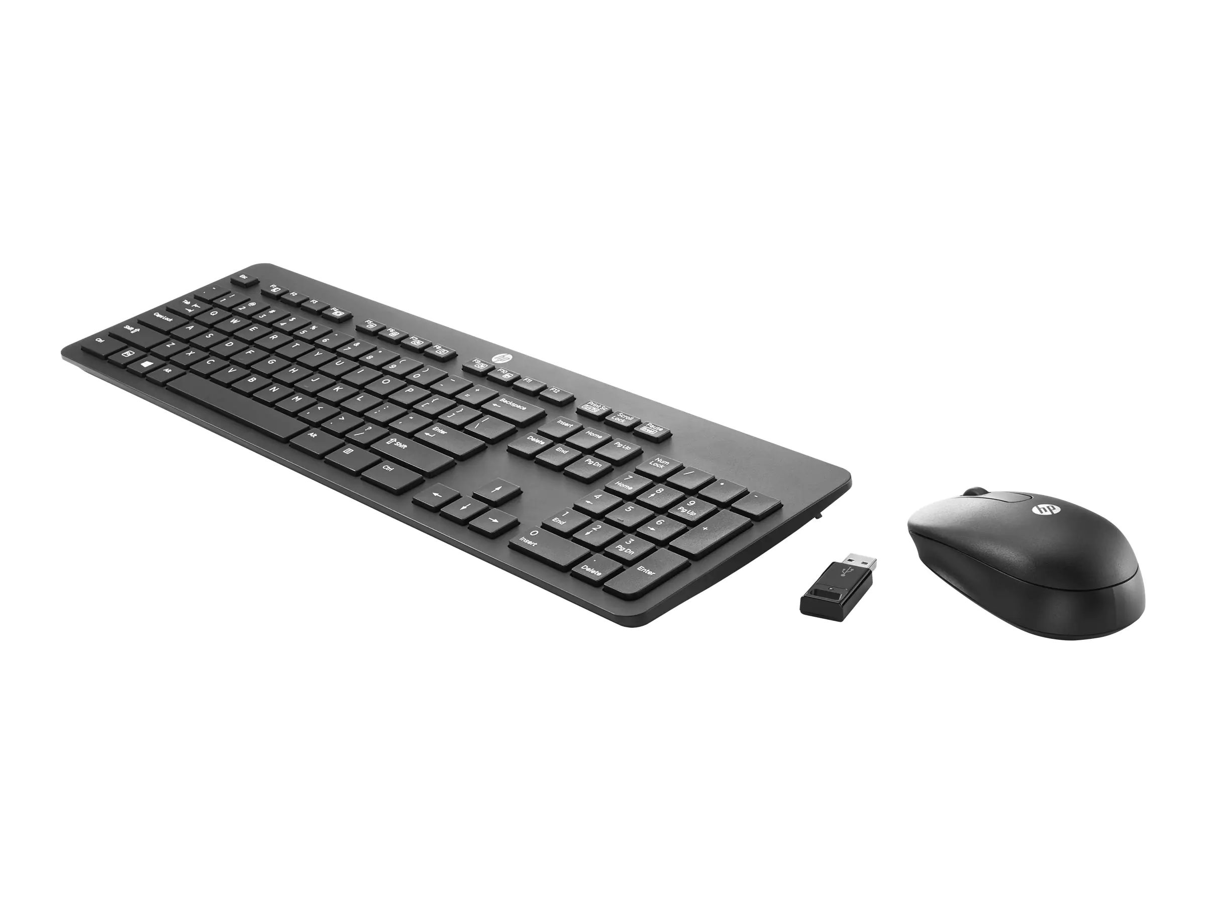 HP Slim - Tastatur-und-Maus-Set - kabellos - 2.4 GHz - Deutsch - für EliteBook 83X G8, 84X G8, 85X G8; EliteBook x360; ProBook 44X G8, 45X G8; ProBook x360