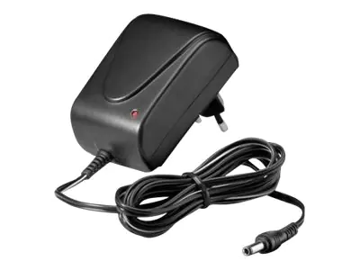 Techly - Netzteil - 18 Watt - 1.5 A (GS Antriebshebezug 2,1/5,5 mm) - Schwarz - Europa