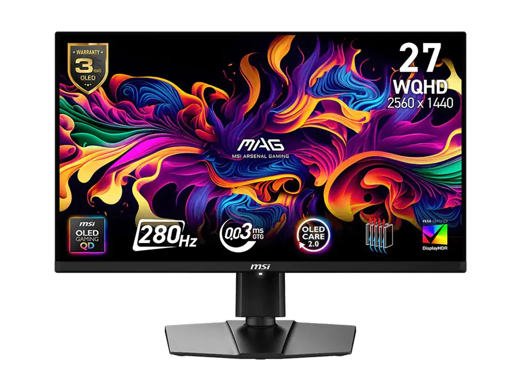 MSI MAG 271QP X28 - OLED-Monitor - Gaming - 68.6 cm (27")