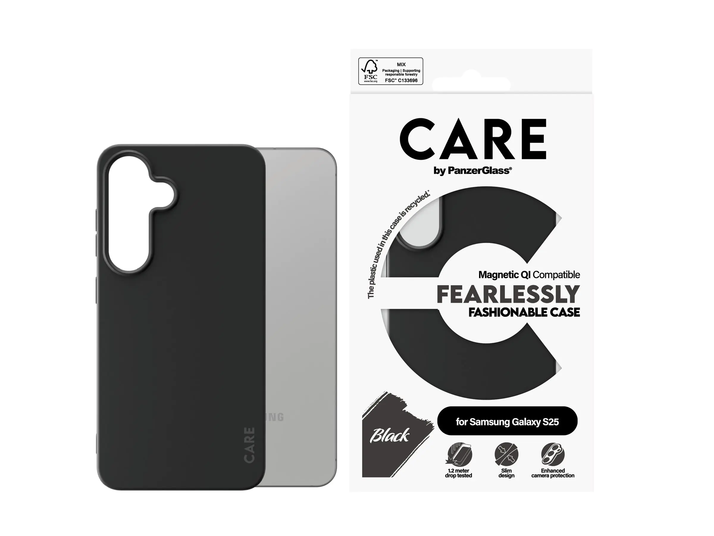 PanzerGlass CARE by PanzerGlass - Hintere Abdeckung für Mobiltelefon