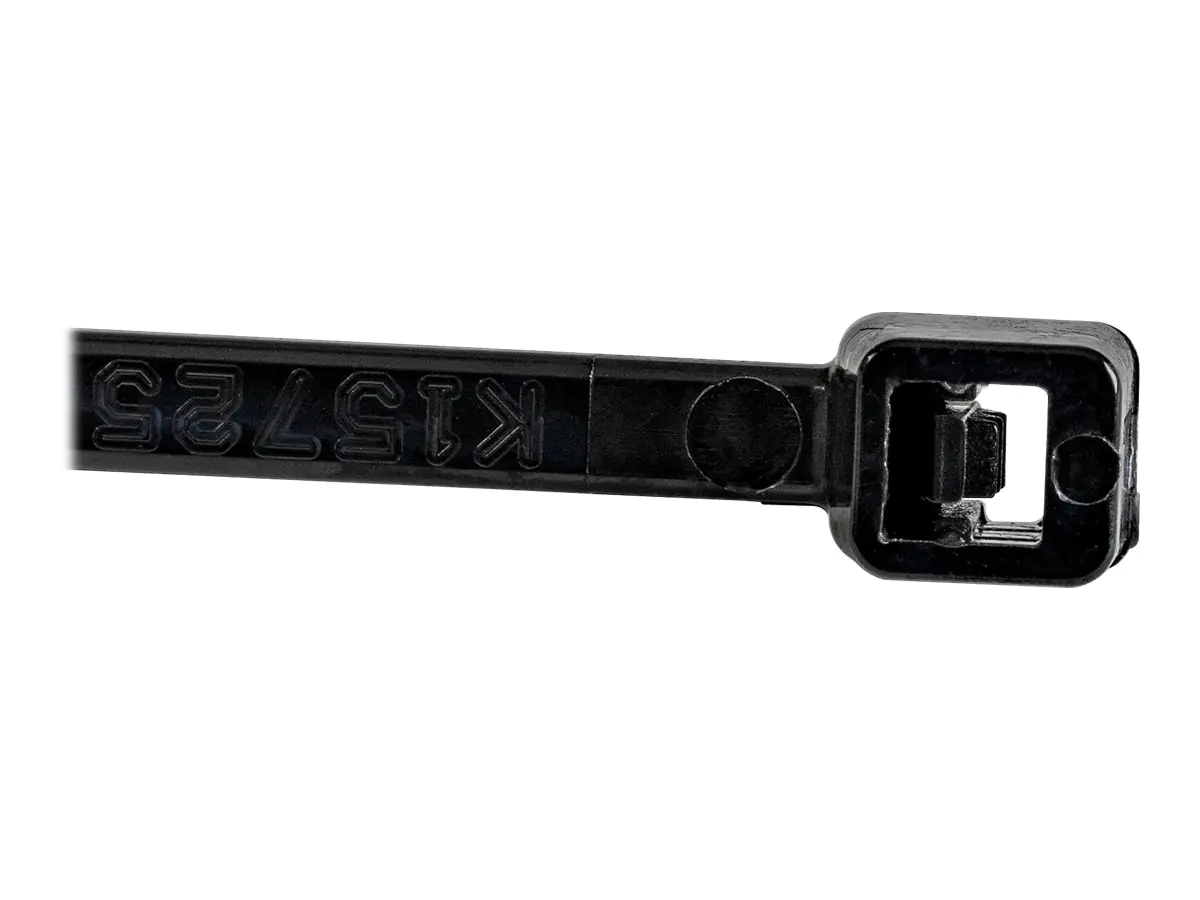 StarTech.com 4"(10cm) Cable Ties, 1/16"(2mm) wide, 7/8"(22mm) Bundle Diameter, 18lb(8kg) Tensil
