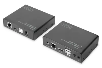 Digitus DS-55505 - Extender Set - KVM-/Audio-/USB-Extender - HDBaseT 2.0 - USB - bis zu 100 m