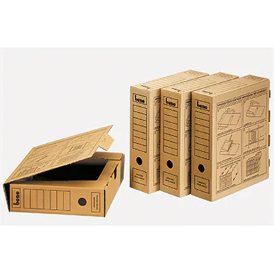 Bene Archivschachtel 96900NA DIN A4 Wellpappe braun Bene Archivschachtel 96900NA DIN A4 Wellpappe braun