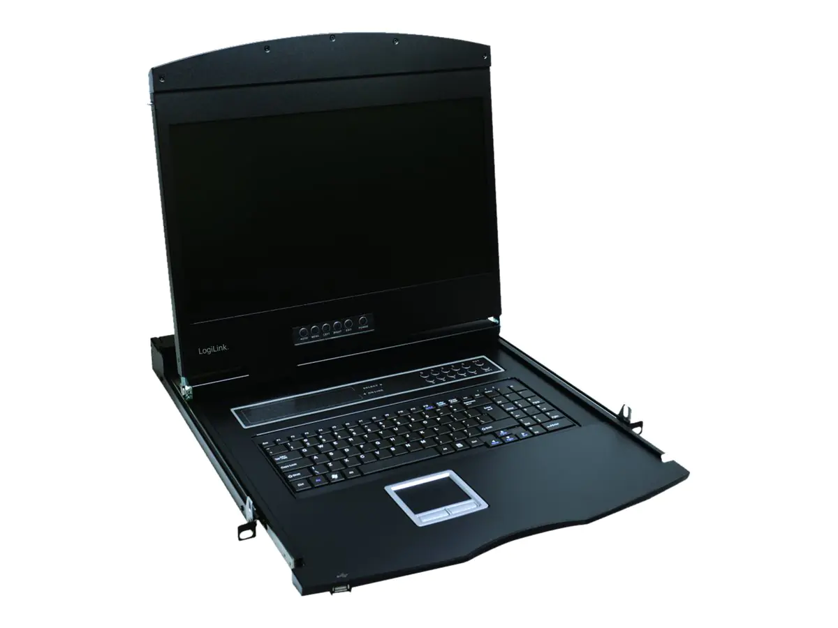 LogiLink KVM-Konsole - PS/2, USB - Deutsch - 48.3 cm (19") LC902GE