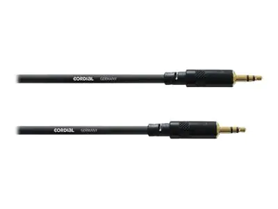 Cordial Audiokabel - mini-phone stereo 3.5 CFS 1.5 WW