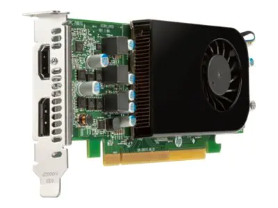 HP AMD Radeon RX 550X - Grafikkarten 4 GB GDDR5 Radeon RX 550X -PCIe 3.0 x16 Low-Profile 5LH79AA