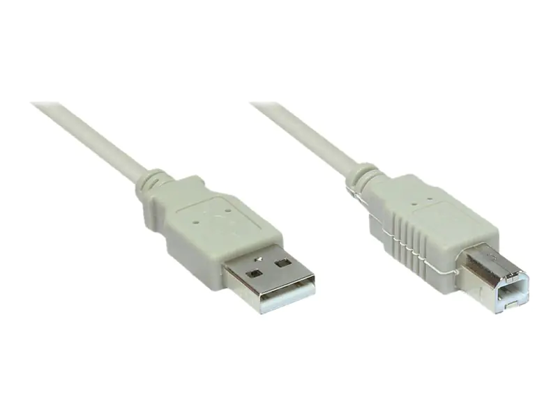 Good Connections - USB-Kabel - USB (M) bis USB Typ B (M) - USB 2.0 - 3 m - Grau