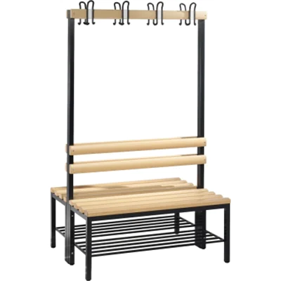 C+P Garderobenbank 8050210S10021 Schuhrost 1650x1000x756mm sgr