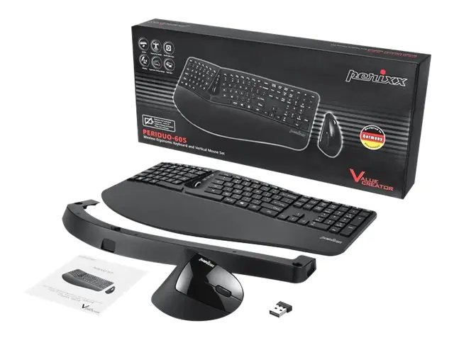 Perixx PERIDUO-605 - Tastatur-und-Maus-Set 11612