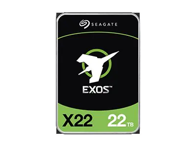 Seagate Exos X22 ST22000NM004E - Festplatte - 22 TB - intern - 3.5" (8.9 cm) - SAS 12Gb/s - 7200 rpm