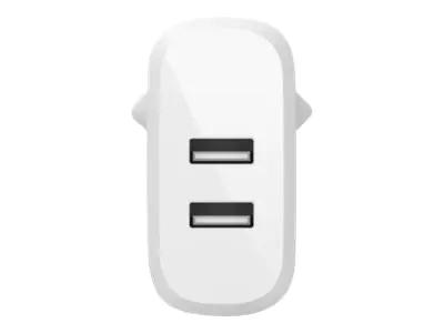 Belkin BoostCharge - Netzteil - 24 Watt - QC 3.0 - 2 Ausgabeanschlussstellen (USB) WCB002VFWH