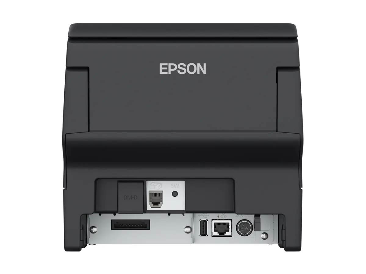 Epson TM-H6000VI Cutter MICR USB RS232 Ethernet OPOS schwarz - POS-Drucker - Nadel/Matrixdruck