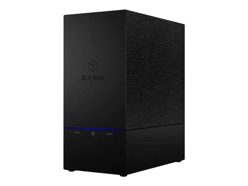 RaidSonic ICY BOX IB-RD3621U3 - Festplatten-Array - 2 Schächte (SATA-600) - USB 3.0 (extern)
