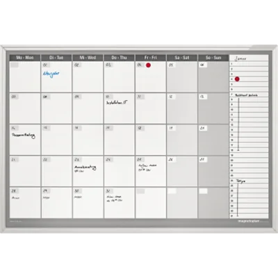 magnetoplan Monatsplaner horizontal 1249512HS magnetoplan Monatsplaner horizontal 1249512HS