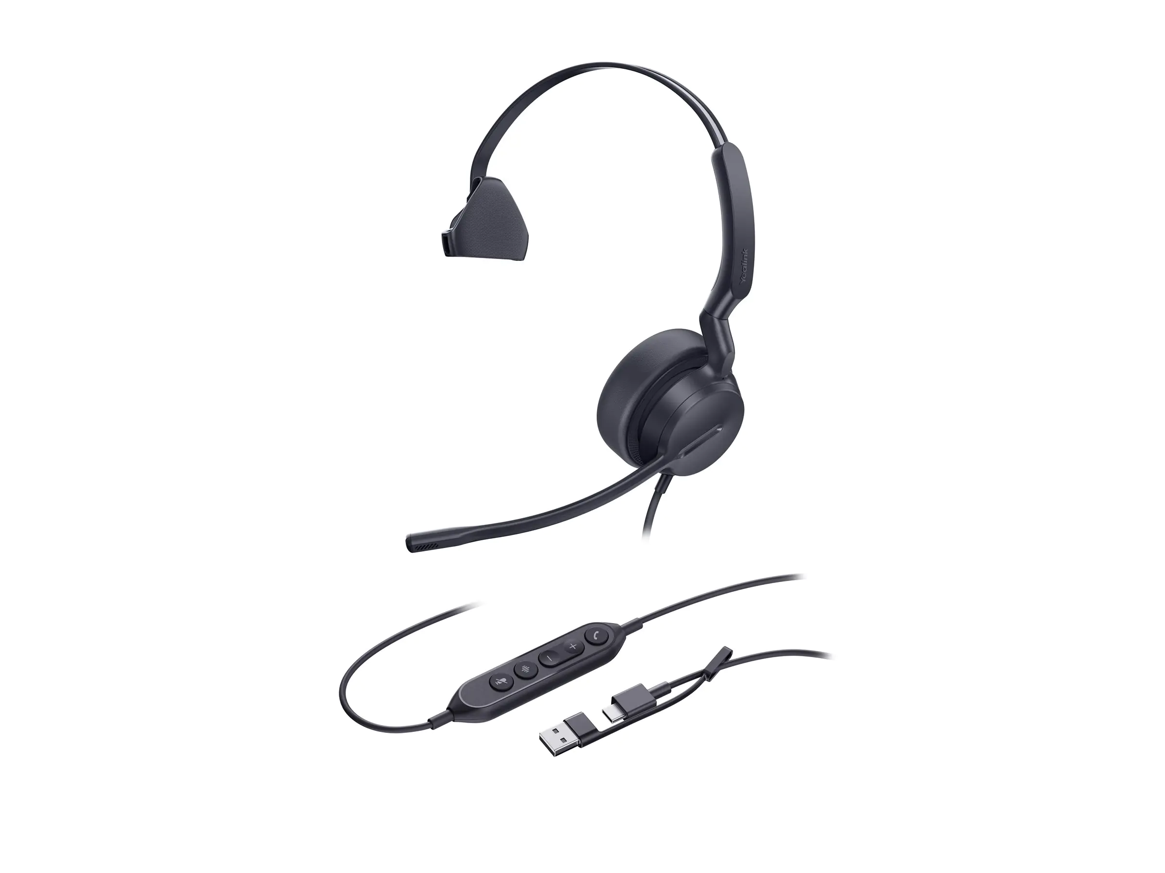Yealink UH42 Mono - Headset - On-Ear - kabelgebunden