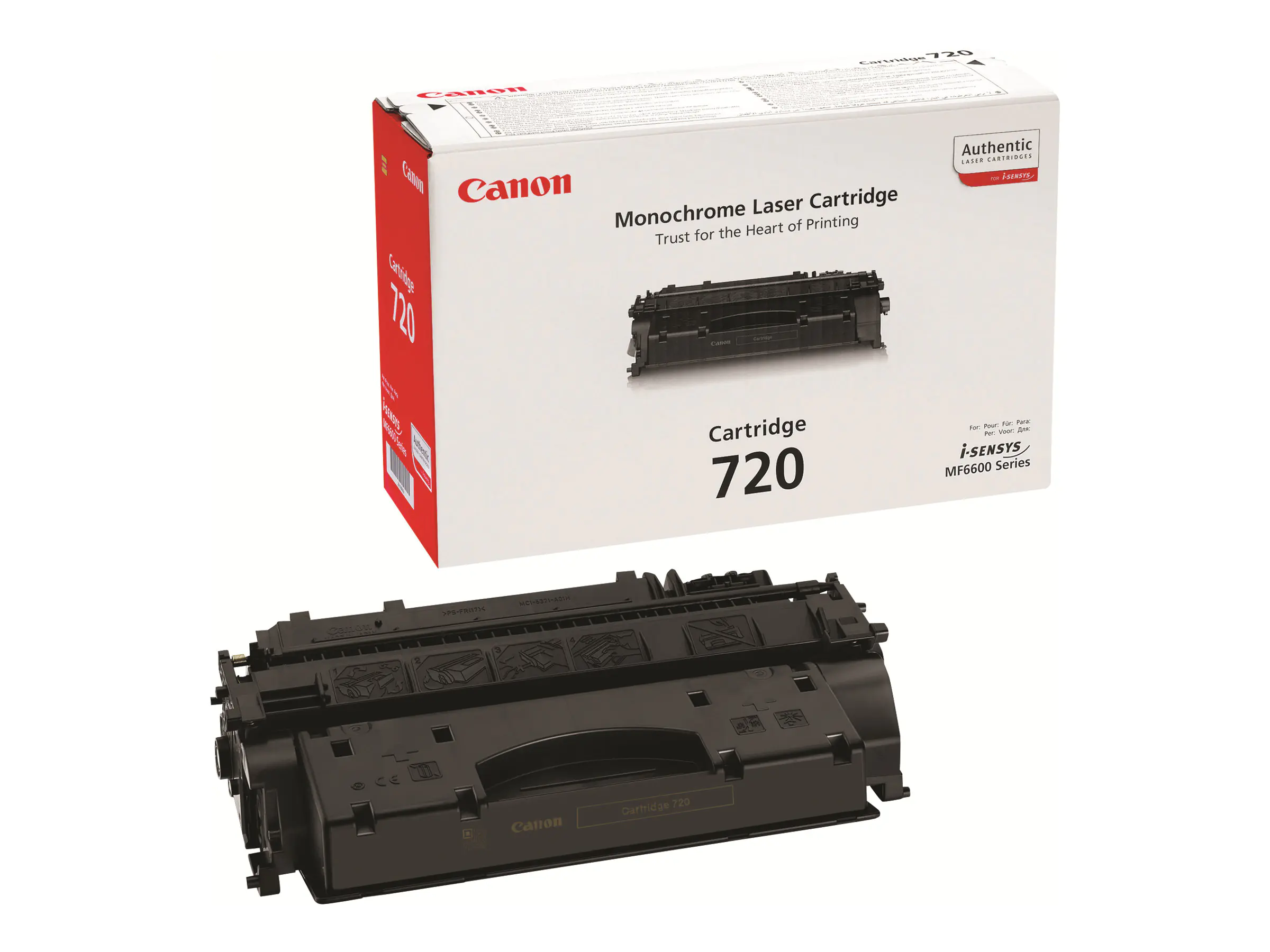 Canon CRG-720 - Schwarz - Original - Tonerpatrone - für i-SENSYS MF6680DN