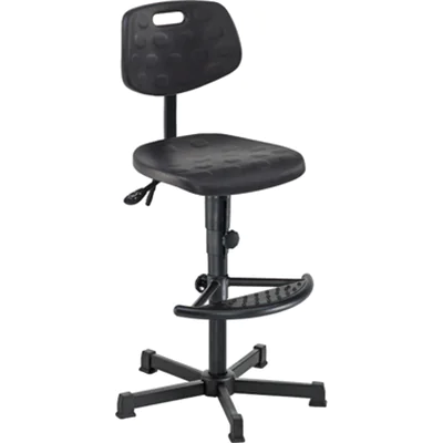 meychair Arbeitsdrehstuhl Workster Light W2 ca. 66-90cm Stahl schwarz