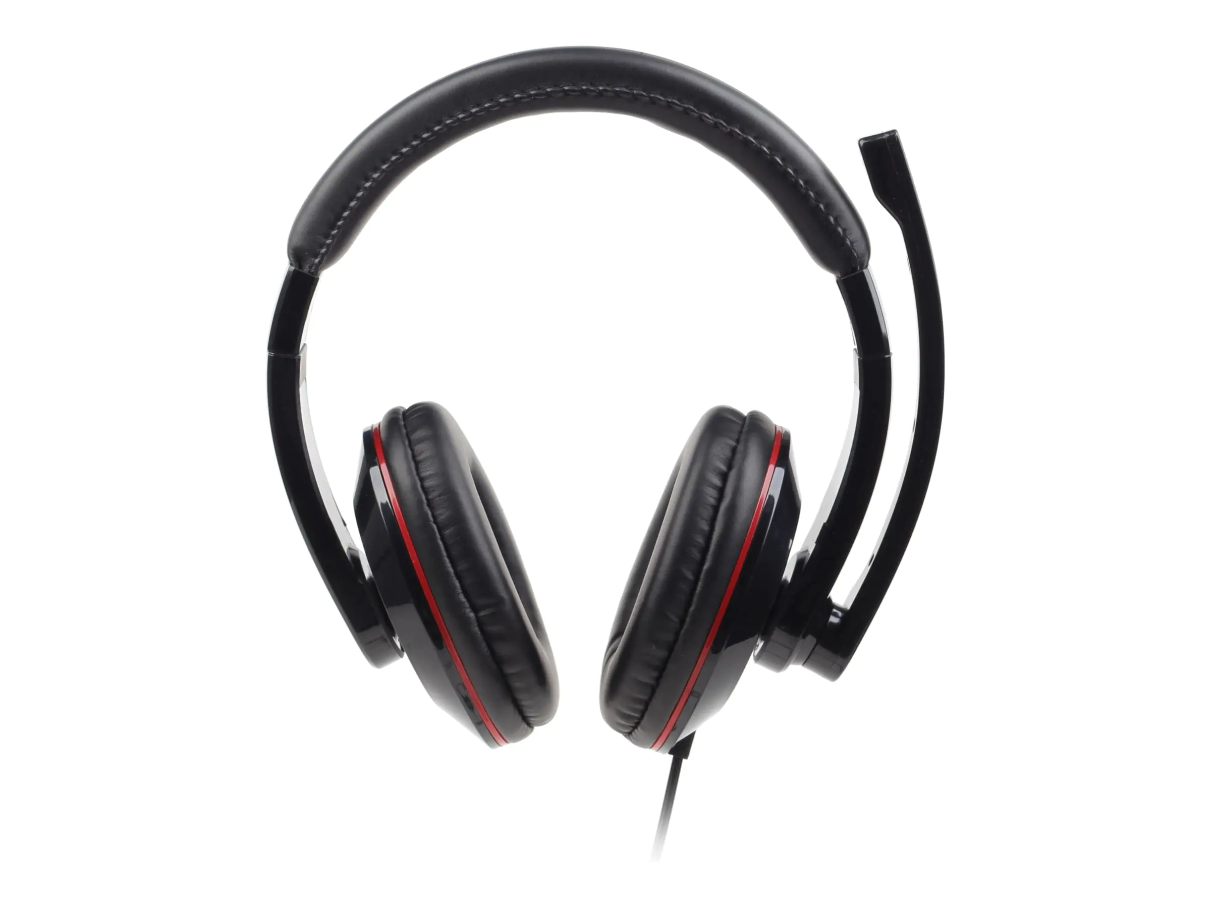 Gembird MHS-001 - Headset - ohrumschließend - kabelgebunden - glänzend schwarz
