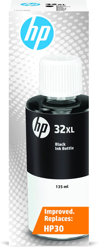 HP 32XL - 135 ml - mit hoher Kapazität - Schwarz - original - Nachfülltinte - für Smart Tank 51XX, 67X, 70XX, 73XX, 750, 76XX; Smart Tank Plus 55X, 570, 655
