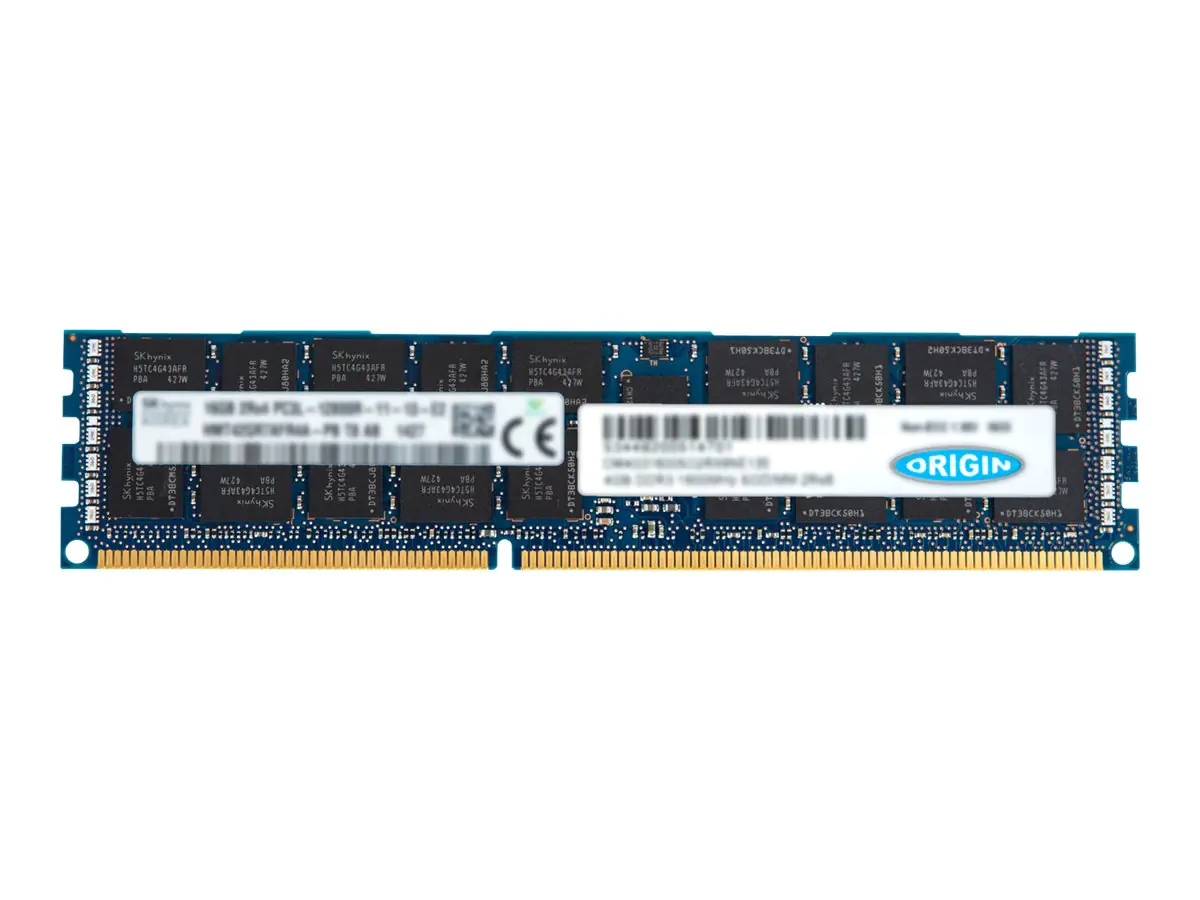 Origin Storage - DDR3L - Modul - 16 GB - DIMM 240-PIN - 1333 MHz / PC3L-10600 - 1.35 V - registriert - ECC - für Lenovo ThinkServer TD340 70B4, 70B5, 70B6, 70B7