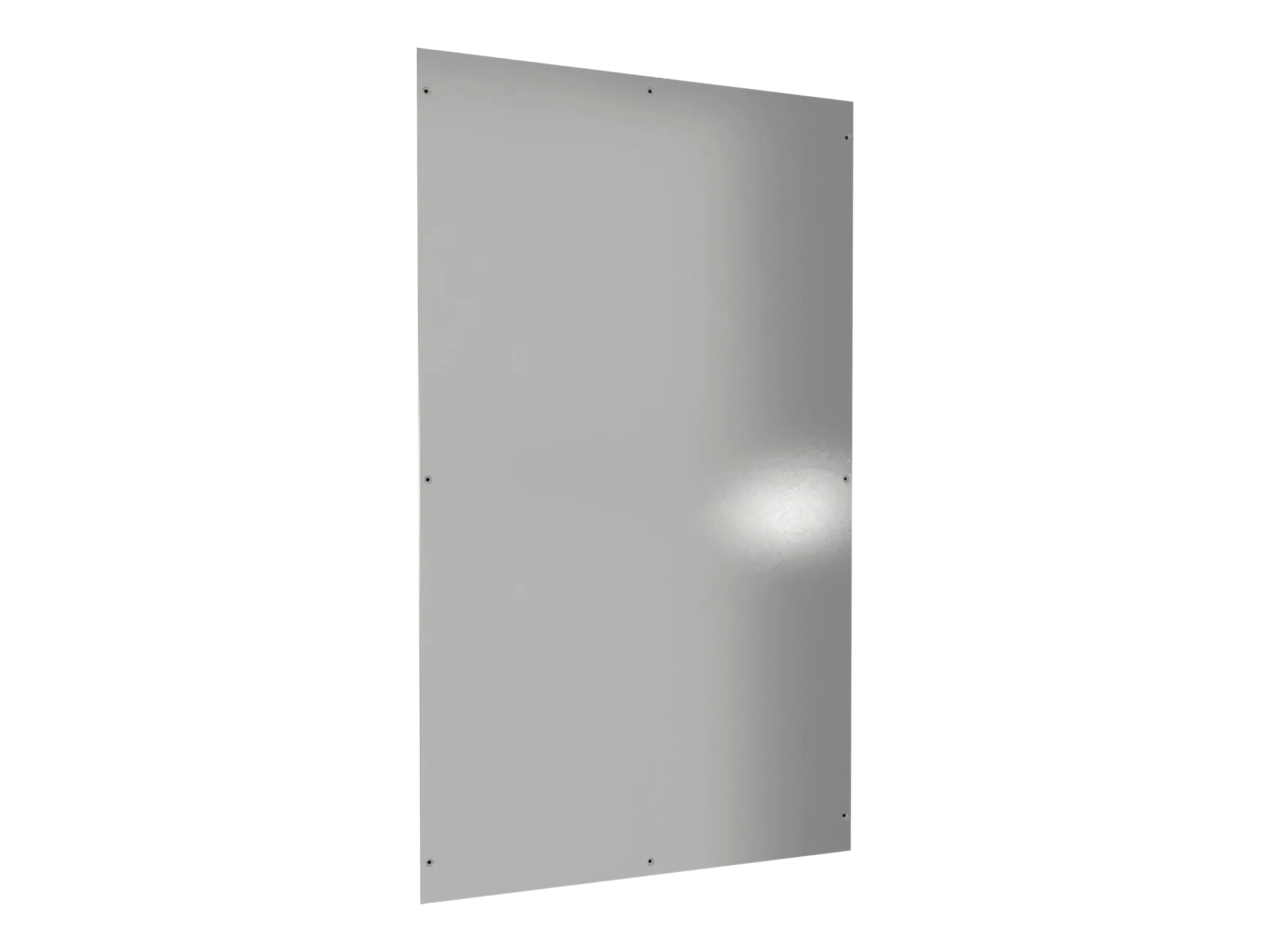 Rittal Rackpaneel - Schraubbefestigung, Stahlblech - Seite - RAL 7035 (Packung mit 2)