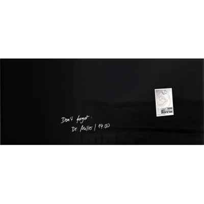 SIGEL Magnetboard Artverum GL240 1.300x550x15mm Glas schwarz