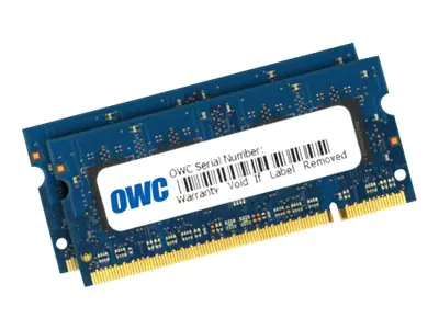 Other World Computing - DDR2 - Kit - 6 GB: 1 x 2 GB + 1 x 4 GB - SO DIMM 200-PIN - 667 MHz / PC2-5300 - CL5 - ungepuffert - non-ECC
