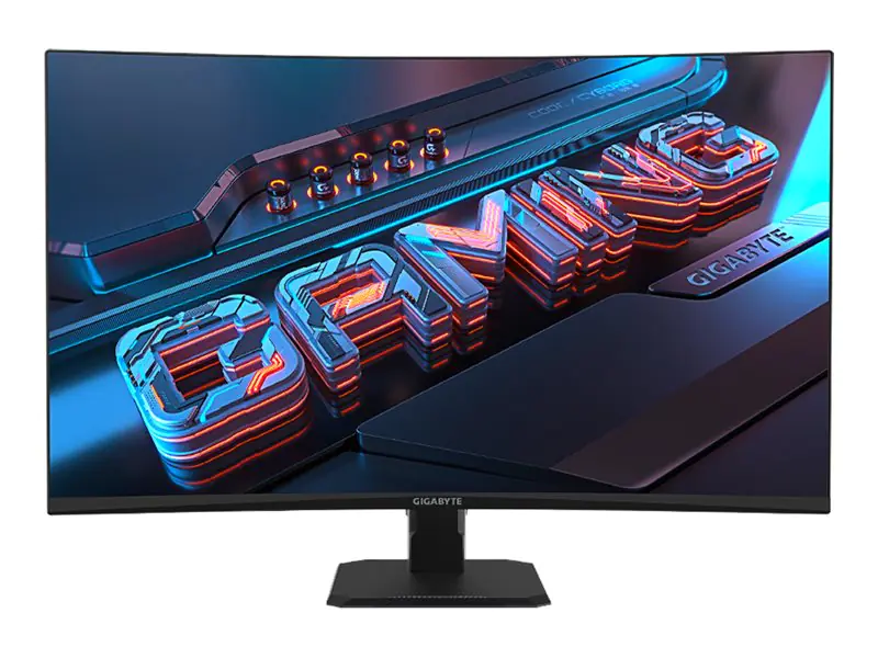 Gigabyte GS32QC - LED-Monitor - gebogen - 81.3 cm (32") (31.5" sichtbar) - 2560 x 1440 QHD @ 170 Hz - VA - 300 cd/m² - 3500:1 - 1 ms - 2xHDMI, DisplayPort