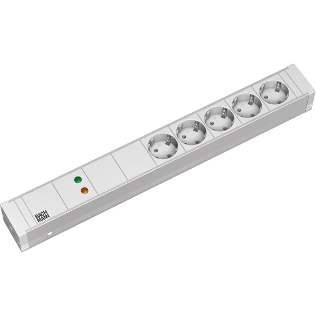 Bachmann Steckdosenleiste (Rack - einbaufähig) - Ausgangsanschlüsse: 5 (CEE 7/4) 333.002