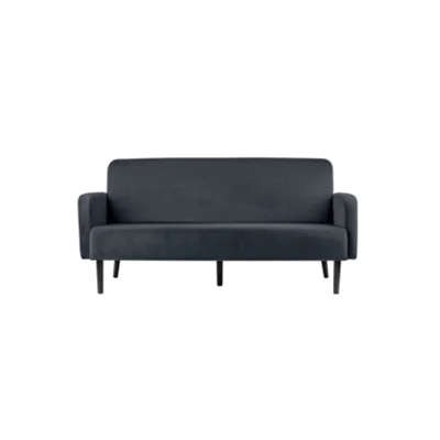 Paperflow Sofa easyChair LISBOA 1.760 x 830 x 815 cm (B x H x T) Samt (100 % Polyester) blau